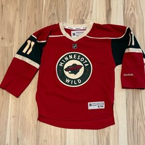 Parise 11 Reebok Minnesota Wild Kids Jersey